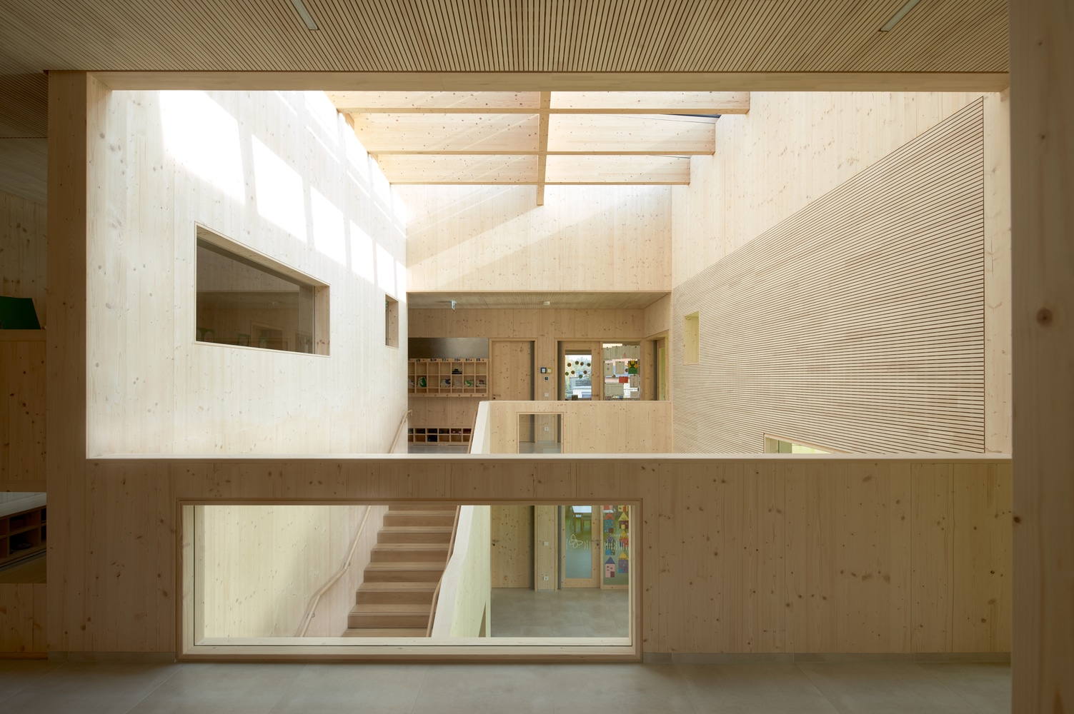 Un jour, un projet : Kindergarten St. Laurentius par Goldbrunner + HRYCYK Arkitekten