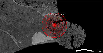 Recherche-Chirstchurch-Catastrophe-Séisme-Epicentre 13 juin 2011