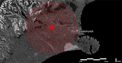 Recherche-Chirstchurch-Catastrophe-Séisme-Epicentre 4 septembre 2010